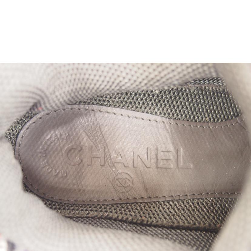 CHANEL シャネル/ココマークツイードスニーカー/G266582//Bランク/76