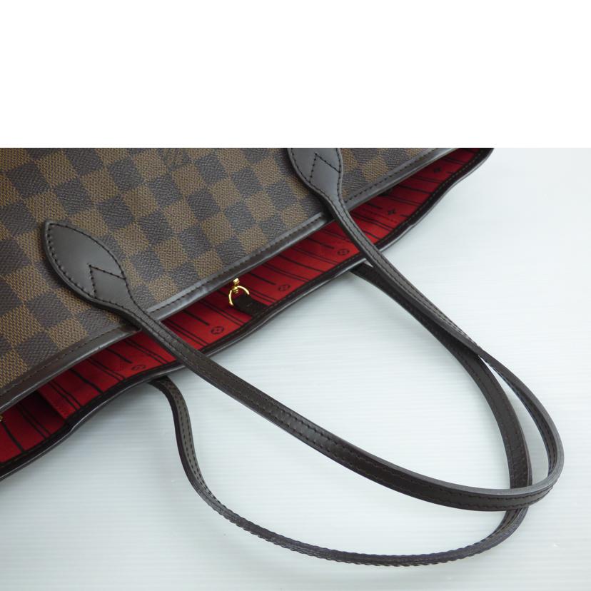 LOUIS VUITTON ルイヴィトン ルイ・ヴィトン ビトン ダミエ・エベヌ 市松模様 ブラウン 茶 ショルダーバッグ ハンドバッグ トートバッグ ブラウン メンズ レディース 定番 人気 LV 斜め掛け 肩がけ/旧型ネヴァーフルMM/ダミエ/エベヌ/N51105//AR3***/Aランク/64