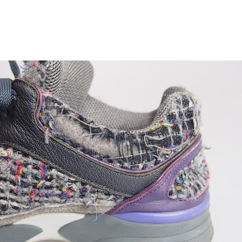 CHANEL シャネル/ココマークツイードスニーカー/G266582//Bランク/76