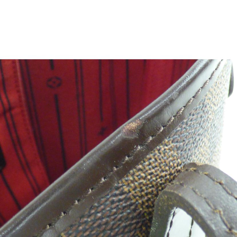 LOUIS VUITTON ルイヴィトン ルイ・ヴィトン ビトン ダミエ・エベヌ 市松模様 ブラウン 茶 ショルダーバッグ ハンドバッグ トートバッグ ブラウン メンズ レディース 定番 人気 LV 斜め掛け 肩がけ/旧型ネヴァーフルMM/ダミエ/エベヌ/N51105//AR3***/Aランク/64