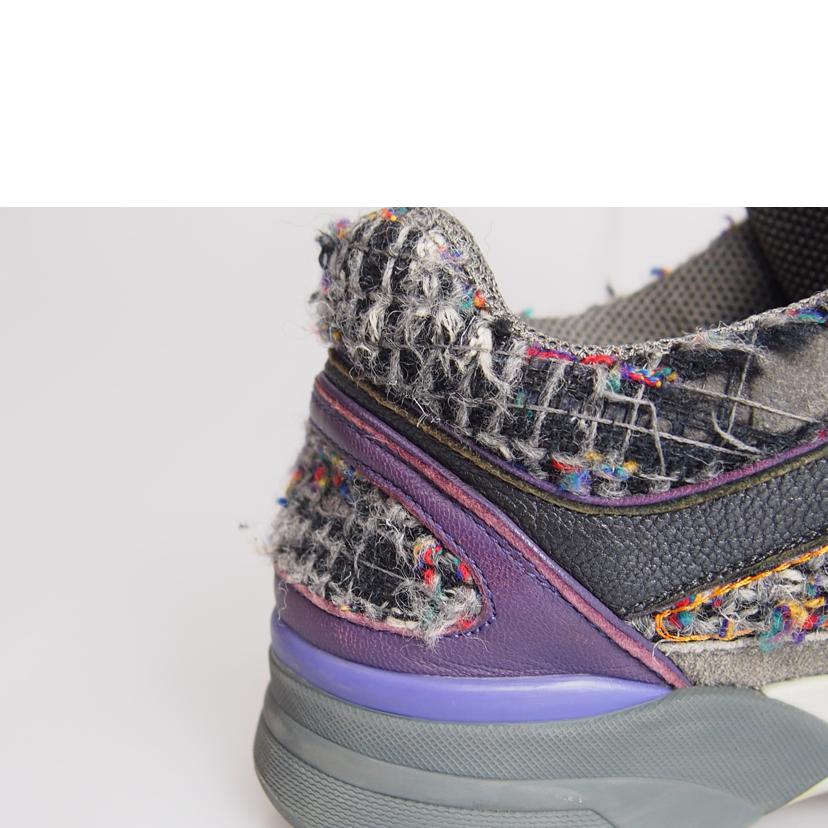 CHANEL シャネル/ココマークツイードスニーカー/G266582//Bランク/76