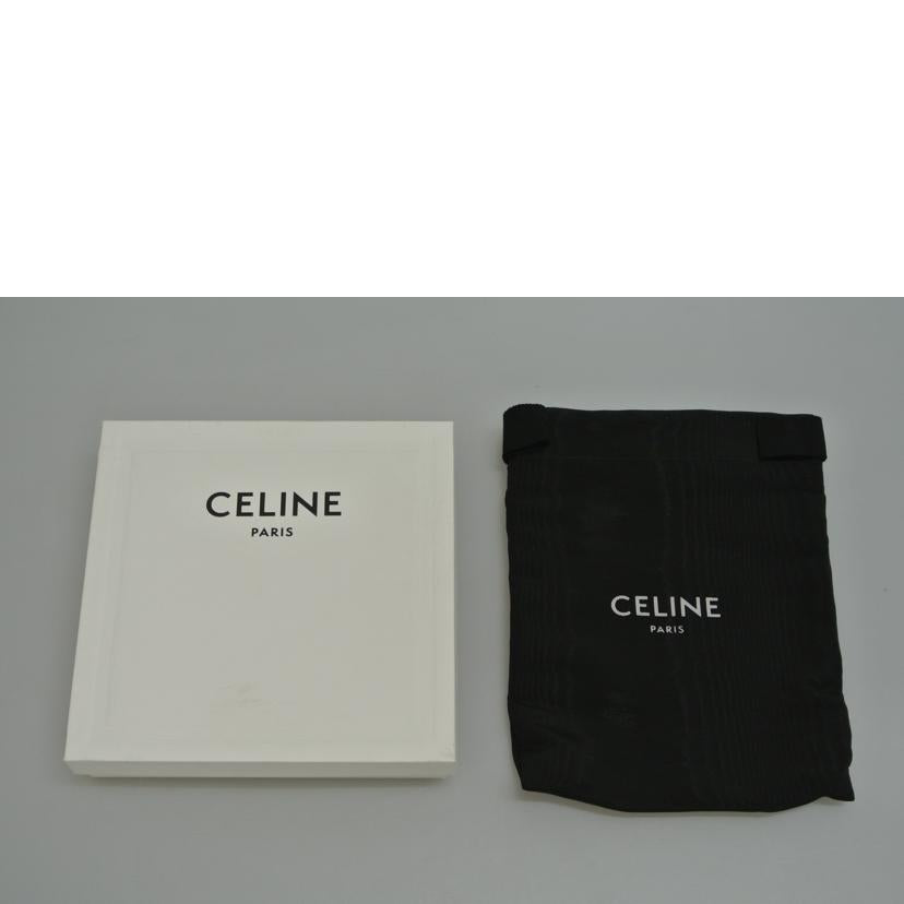 CELINE セリーヌ/コンパクトジップウォレットCチャーム//ABランク/87