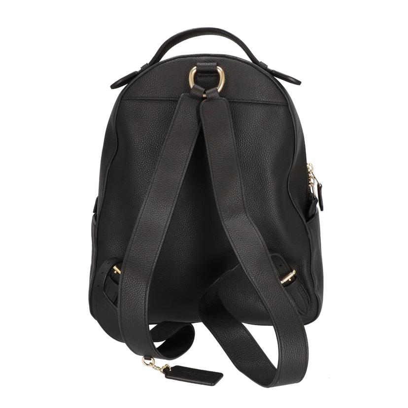 COACH コーチ/レザーバックパック/黒/ゴールド金具/35603//H19**/ABランク/75