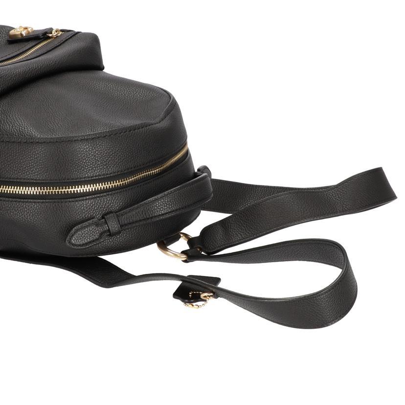 COACH コーチ/レザーバックパック/黒/ゴールド金具/35603//H19**/ABランク/75