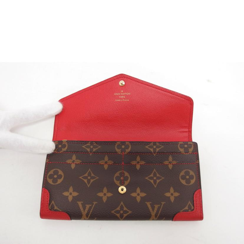 LV ルイヴィトン/ポルトフォイユ・サラ/レティーロ/モノグラム/スリーズ/M61184//MI4179/Aランク/04