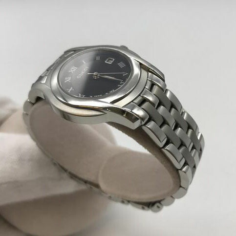 GUCCI グッチ/レディースデイトウォッチ/クオーツ/黒文字盤/5500L//0162036/ABランク/13