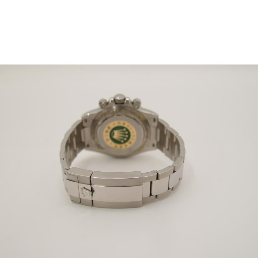 ROLEX ロレックス 腕時計 クロノグラフ ルーレット ステンレス OH済 新品仕上済/コスモグラフ・デイトナ/黒文字盤/V番/116520//V334385(2008)/SAランク/69