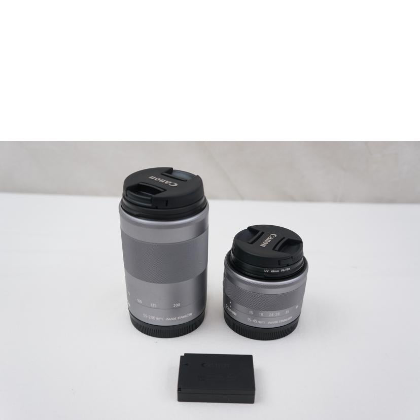 CANON キヤノン/ミラーレス/EOS KISS Mダブルズームキット/EOS KISS Mダブルズームキット//921030000868/ABランク/67