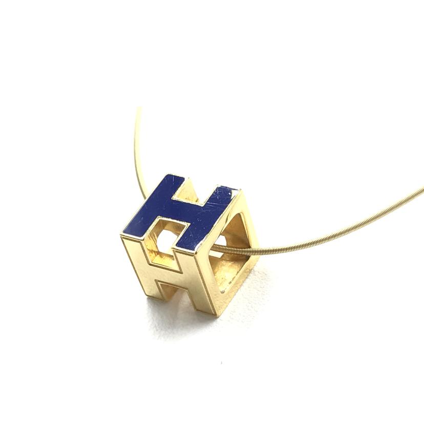 HERMES エルメス/Hキューブネックレス//ABランク/51