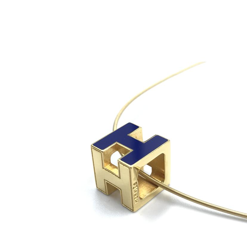 HERMES エルメス/Hキューブネックレス//ABランク/51