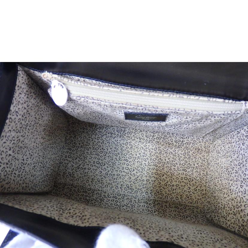 Cartier カルティエ/パンテールハンドバッグ/黒//ABランク/84