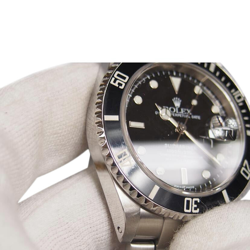ROLEX ロレックス/サブマリーナ デイト/SS/自動巻き/16610//Y385205/Bランク/76