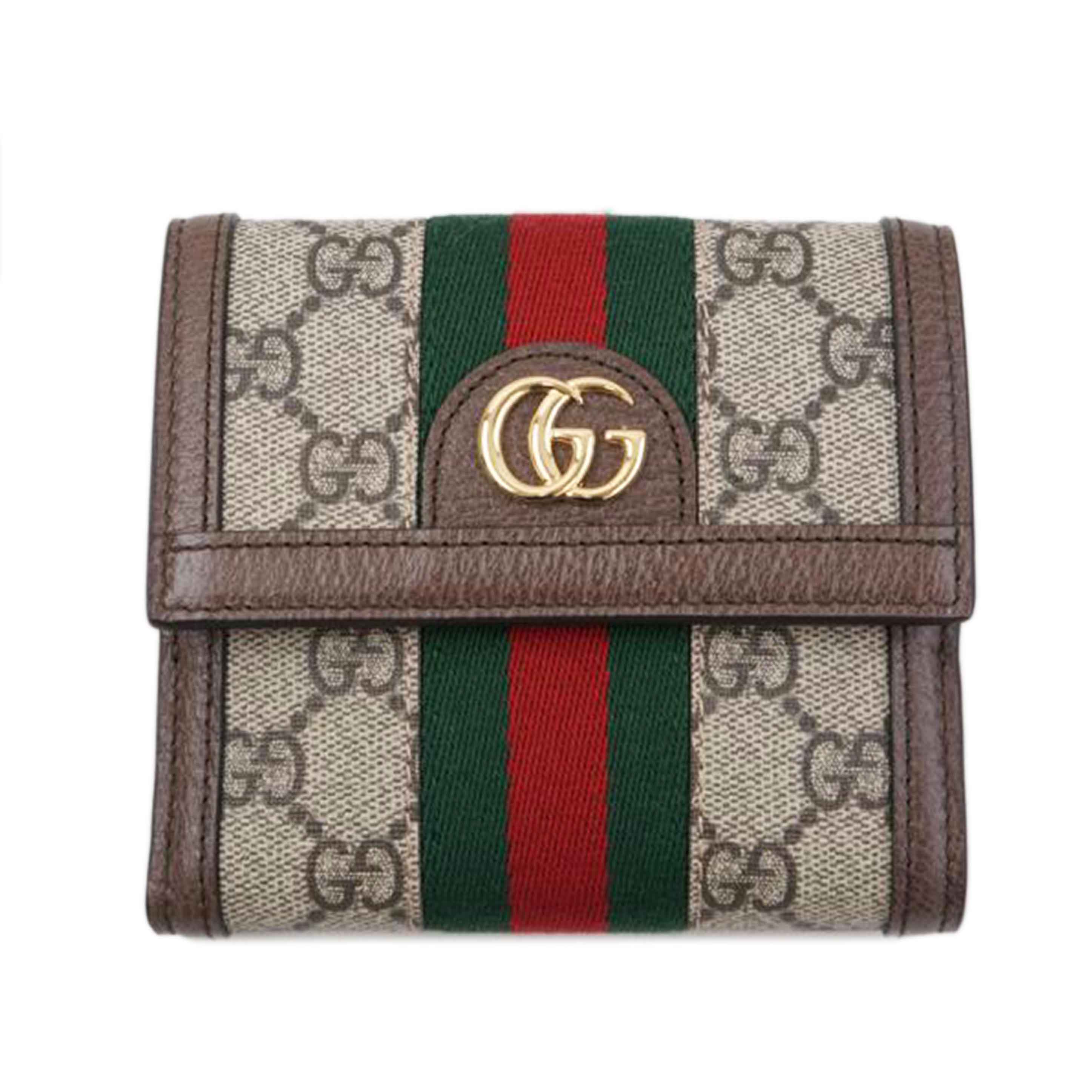 GUCCI グッチ/GGマーモントWホックウォレット/523173//2149/SAランク/67