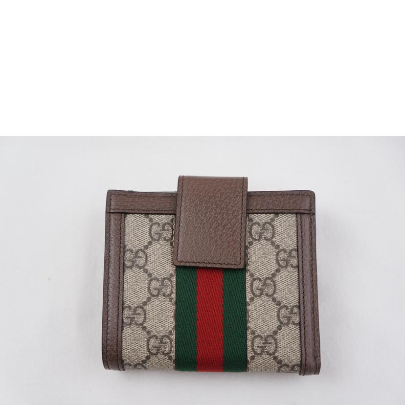GUCCI グッチ/GGマーモントWホックウォレット/523173//2149/SAランク/67