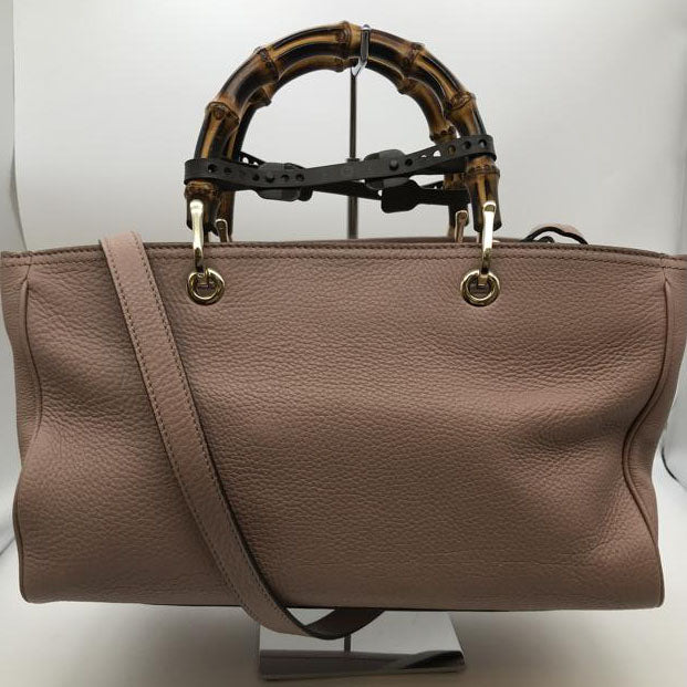 GUCCI グッチ/バンブー/レザー/2Wayハンド/323660//520981/Bランク/13