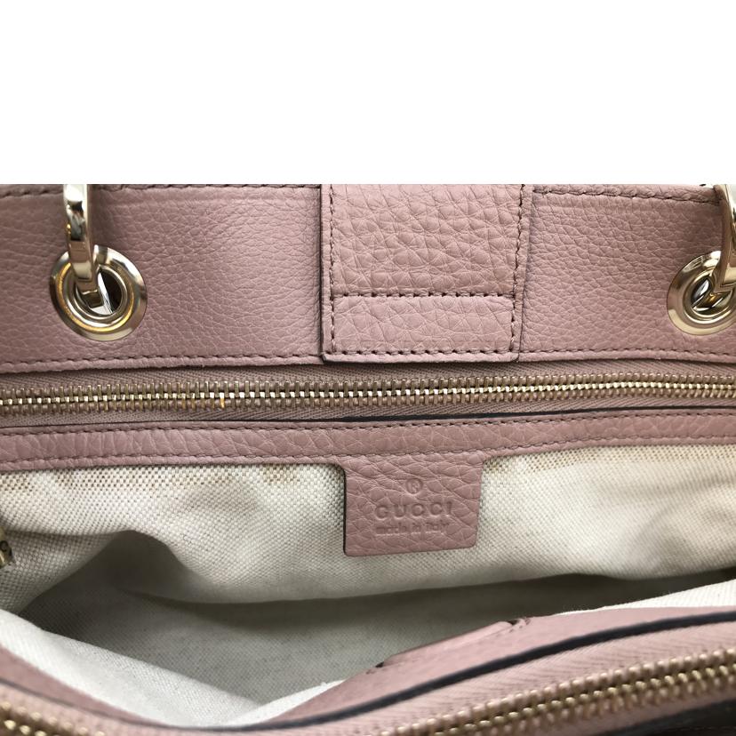 GUCCI グッチ/バンブー/レザー/2Wayハンド/323660//520981/Bランク/13