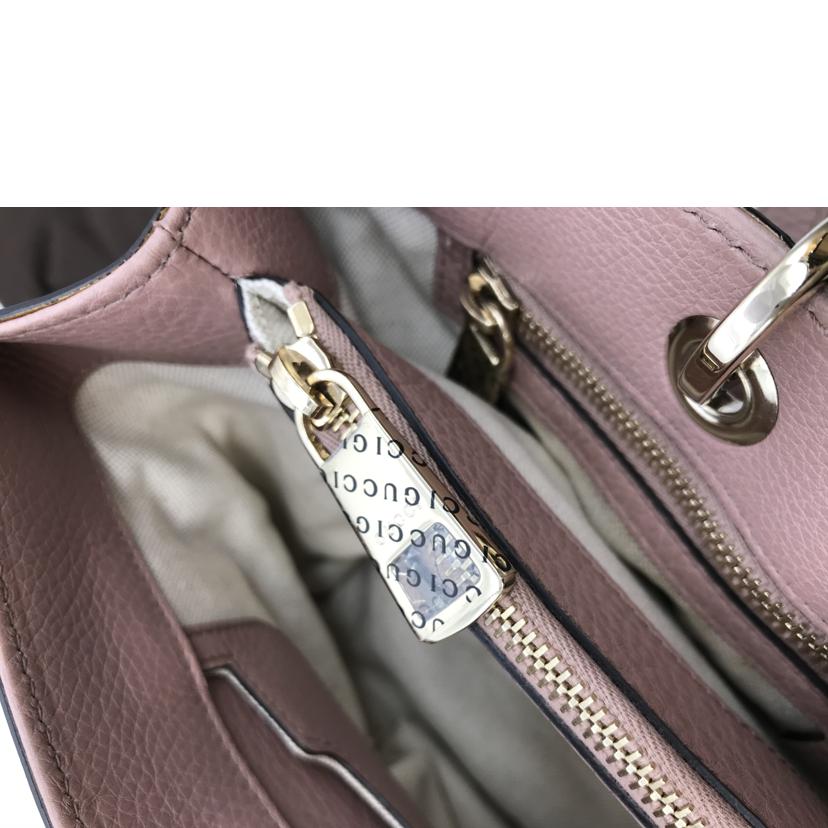 GUCCI グッチ/バンブー/レザー/2Wayハンド/323660//520981/Bランク/13
