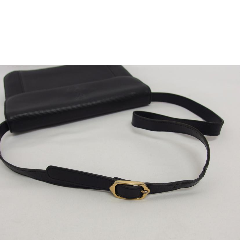 YSL イヴサンローラン/2WAYレザーセミショルダーバッグ/ブラック/ヴィンテージ//ABランク/04