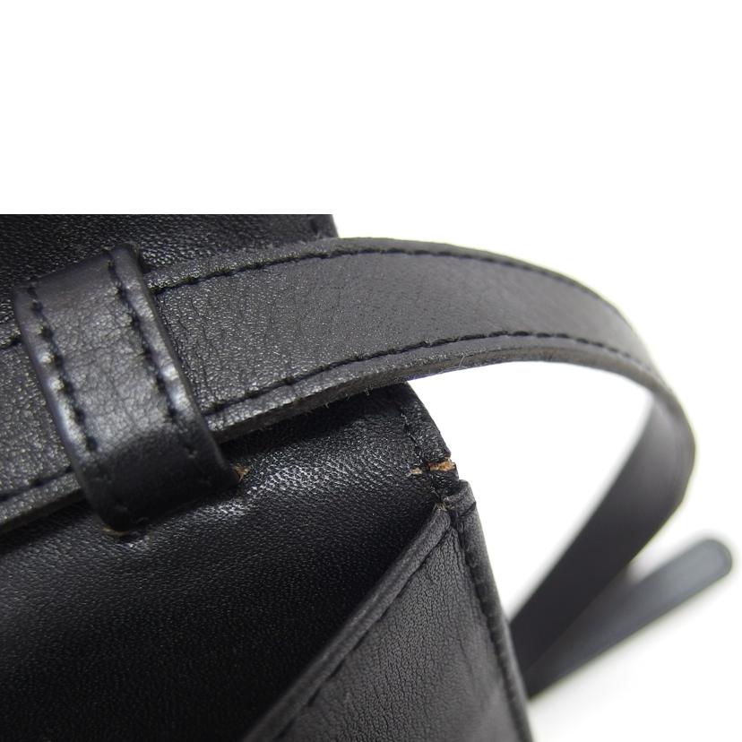 YSL イヴサンローラン/2WAYレザーセミショルダーバッグ/ブラック/ヴィンテージ//ABランク/04
