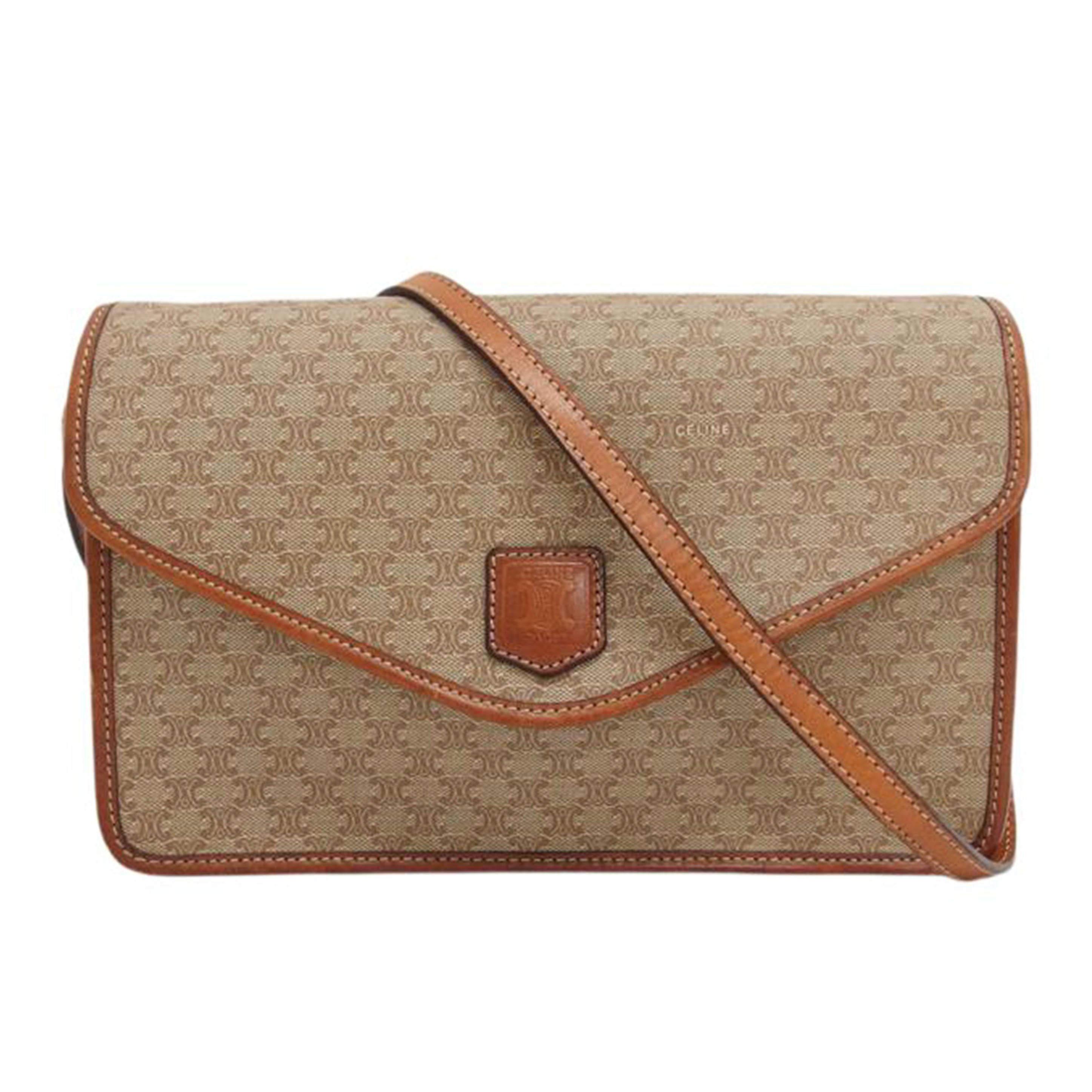 CELINE セリーヌ/マカダム柄ショルダーバッグ/ヴィンテージ//M06/Bランク/04