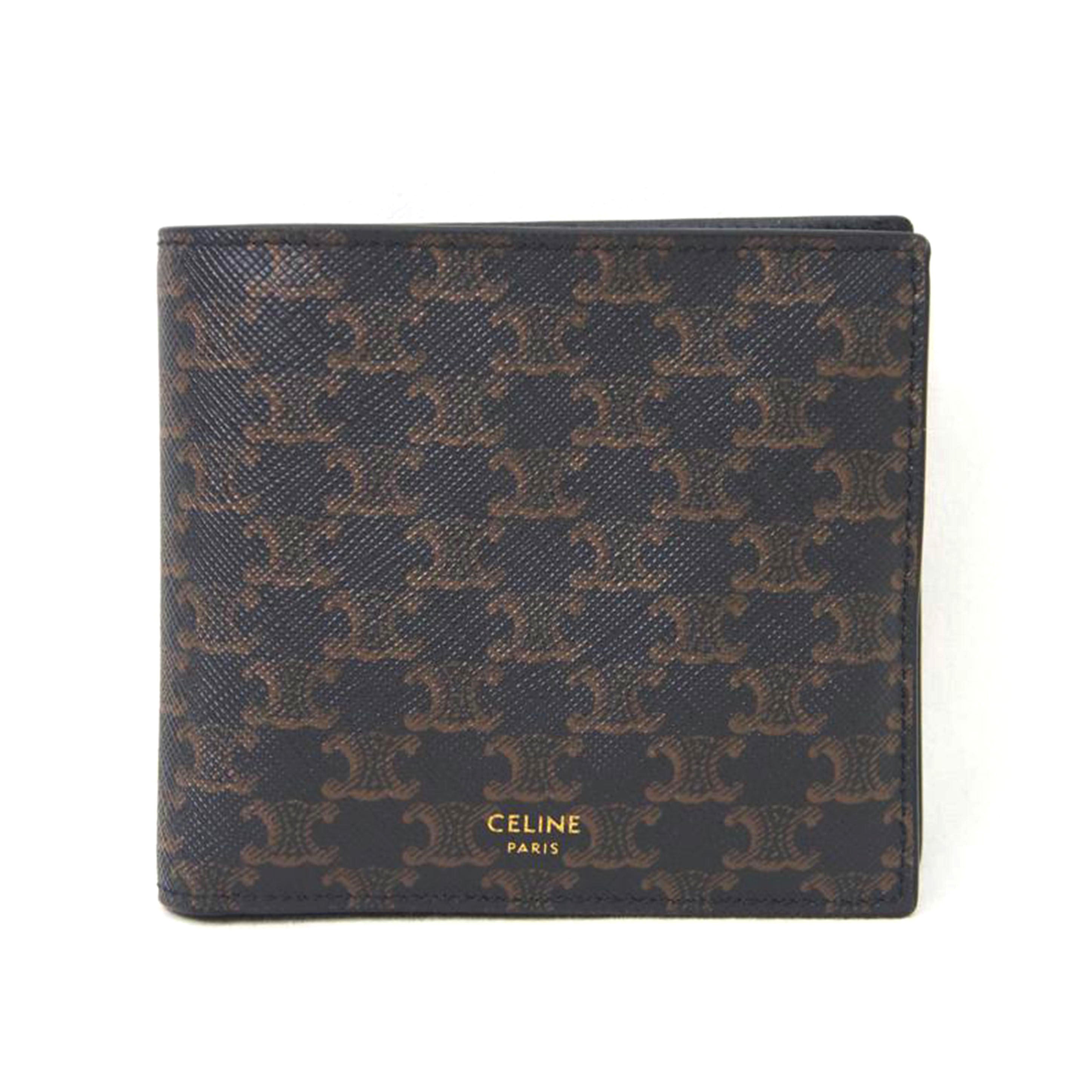 CELINE セリーヌ/トリオンフ/バイフォールド/2つ折り財布//F-IE-1252/ABランク/78