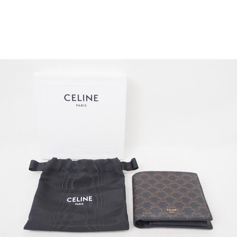 CELINE セリーヌ/トリオンフ/バイフォールド/2つ折り財布//F-IE-1252/ABランク/78