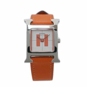 HERMES エルメス/Hウォッチ オレンジ文字盤/HH1.210//1540588/Aランク/67
