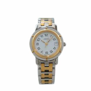 HERMES エルメス/クリッパー/GP×SS/QZ/CL4.220//1365371/ABランク/67