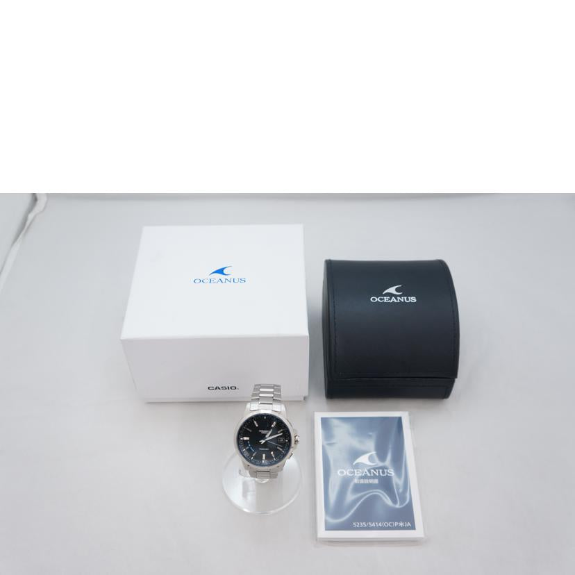 CASIO カシオ/OCEANUS ソーラー電波/OCW-T150-1AJF//001A257A/ABランク/67