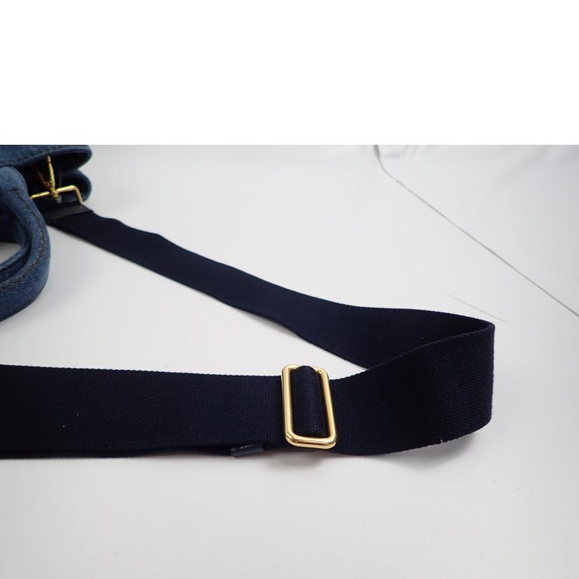 PRADA プラダ/カナパデニム2wayバック//ABランク/62