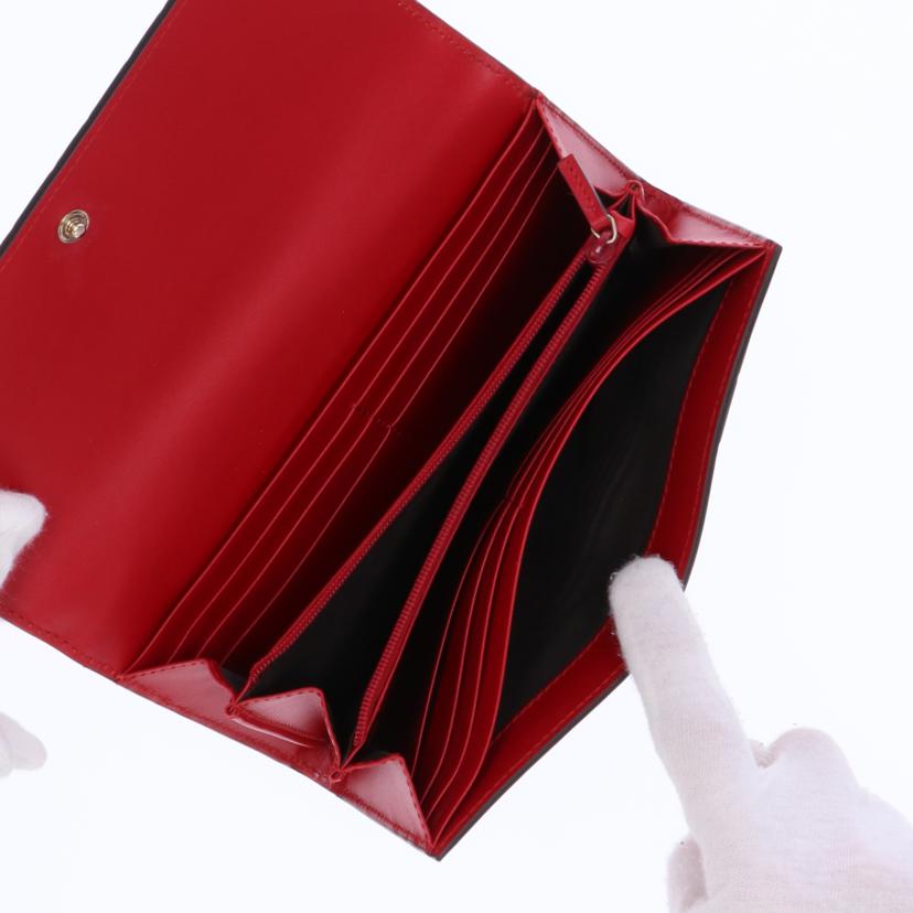 GUCCI グッチ/グッチシマリボンコンチネンタルウォレット/388679//0959/ABランク/75