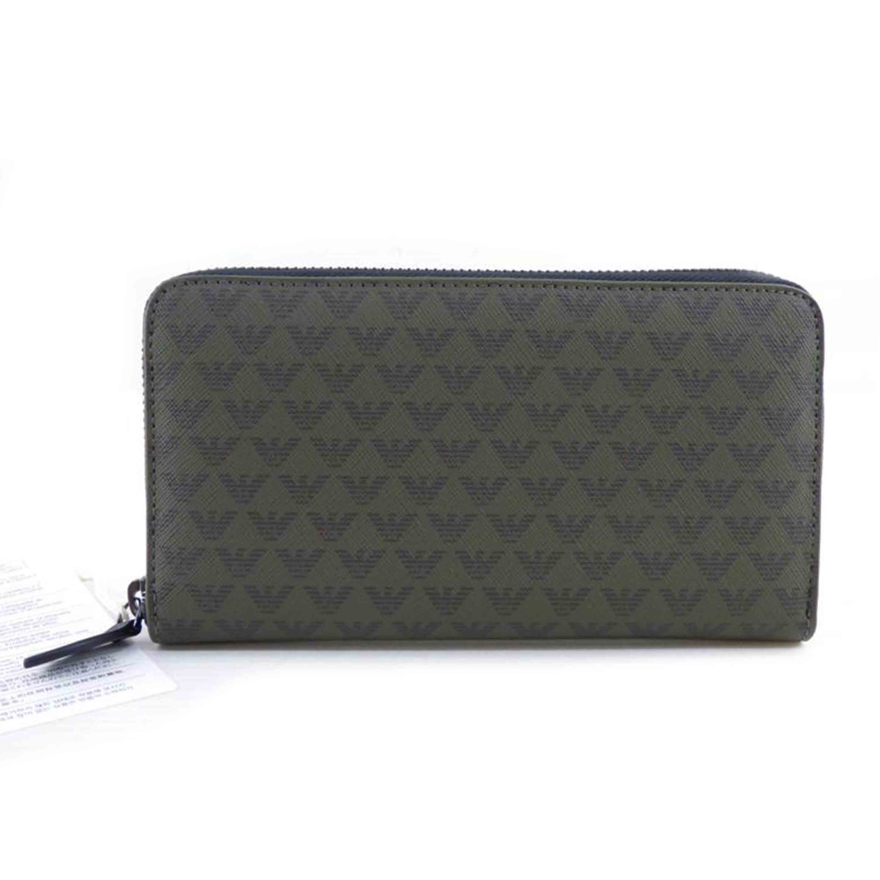 EMPORIO ARMANI エンポリオアルマーニ/ラウンドファスナー長財布/Y4R063 YG91J//Aランク/64