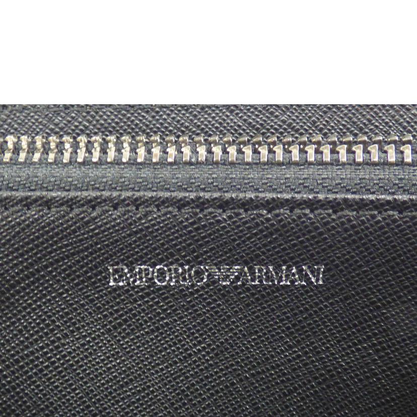 EMPORIO ARMANI エンポリオアルマーニ/ラウンドファスナー長財布/Y4R063 YG91J//Aランク/64