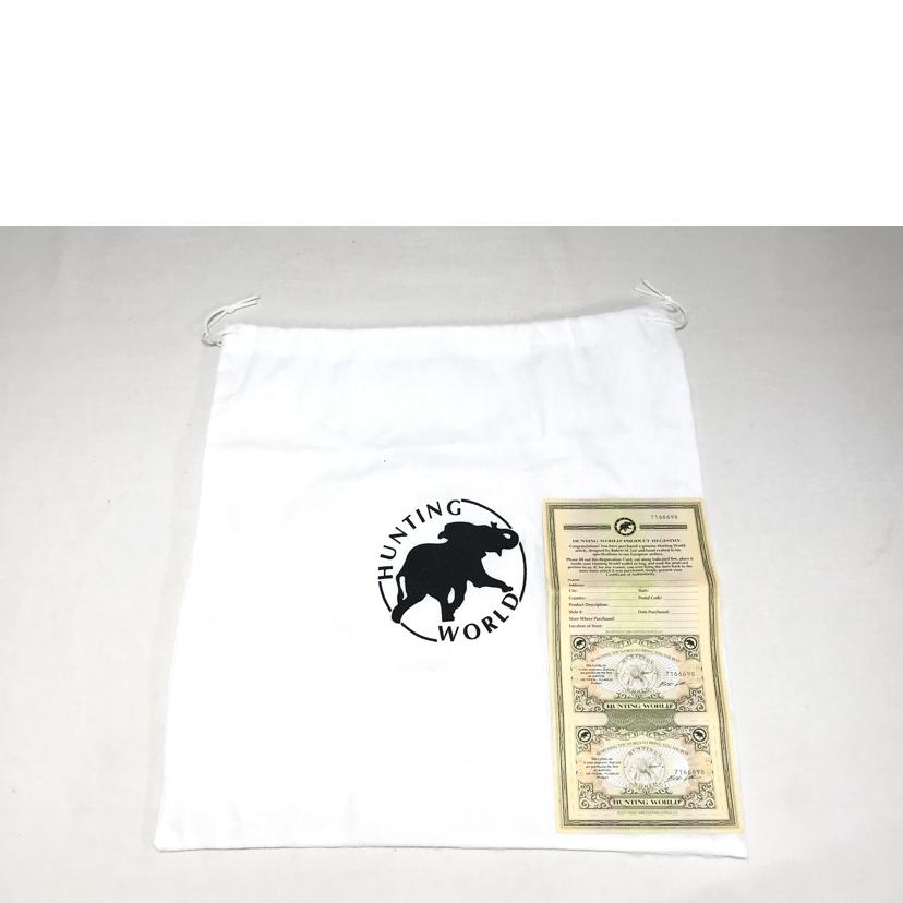 HUNTING WORLD ハンティングワールド/バチュークロス ブリッケル ショルダーバッグ/071708//ABランク/51