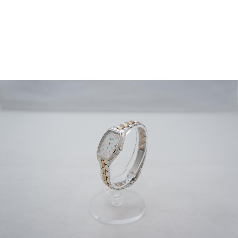 SEIKO セイコー/ルキア シェル文字盤 1Pダイヤ ソーラー電波/SSVW117//980496/ABランク/67
