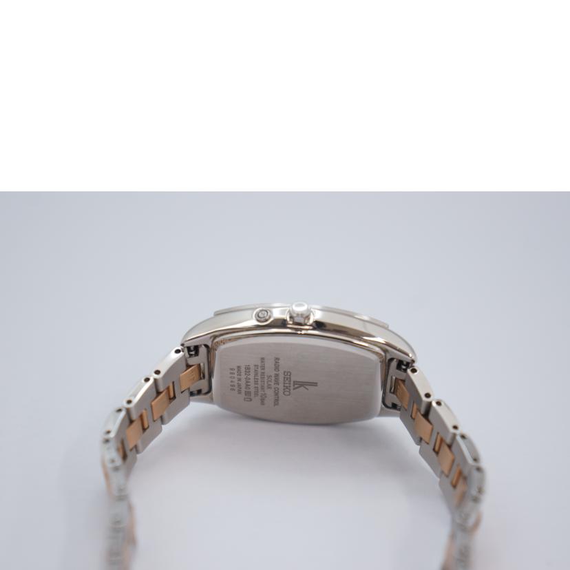 SEIKO セイコー/ルキア シェル文字盤 1Pダイヤ ソーラー電波/SSVW117//980496/ABランク/67