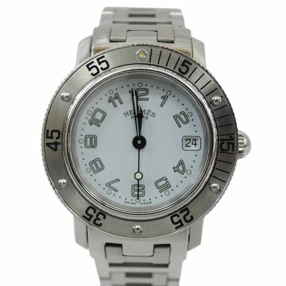 HERMES エルメス/クリッパ-ダイバ-/クオ-ツ/CL5.210//1720346/Bランク/06