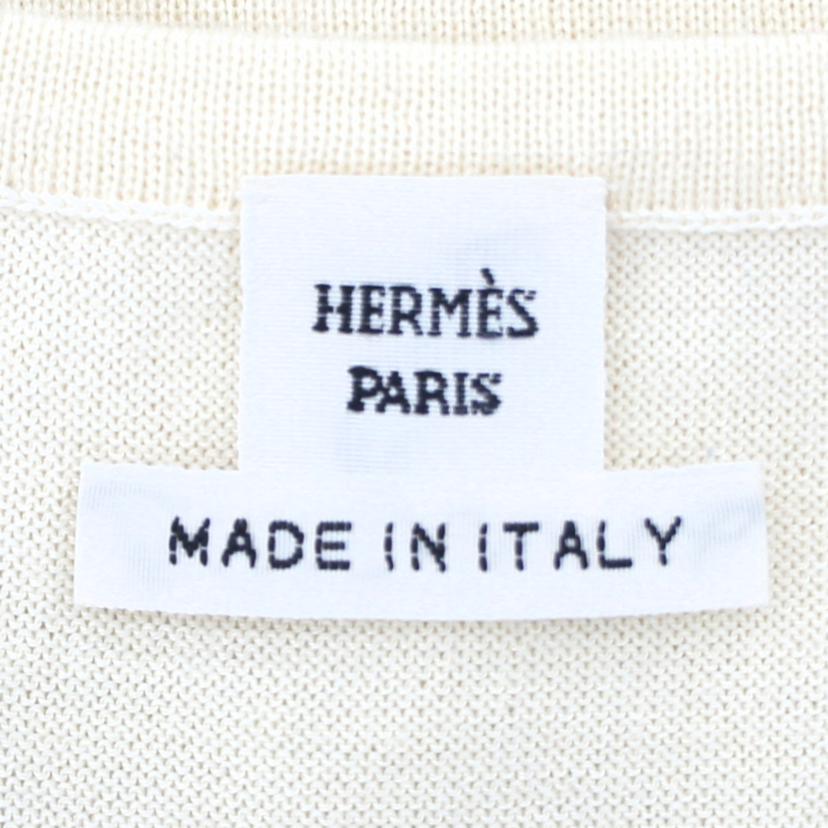 HERMES エルメス/HERMES シルクニットベスト//ABランク/75