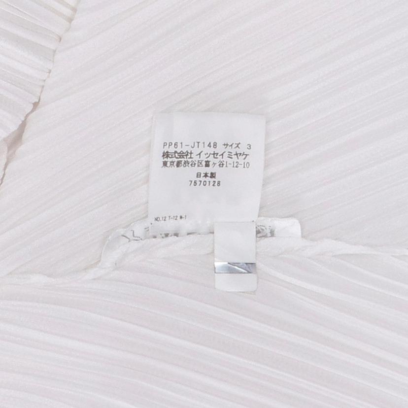 ISSEY MIYAKE イッセイミヤケ/ISSEY MIYAKE プリーツワンピース シロ//ABランク/75