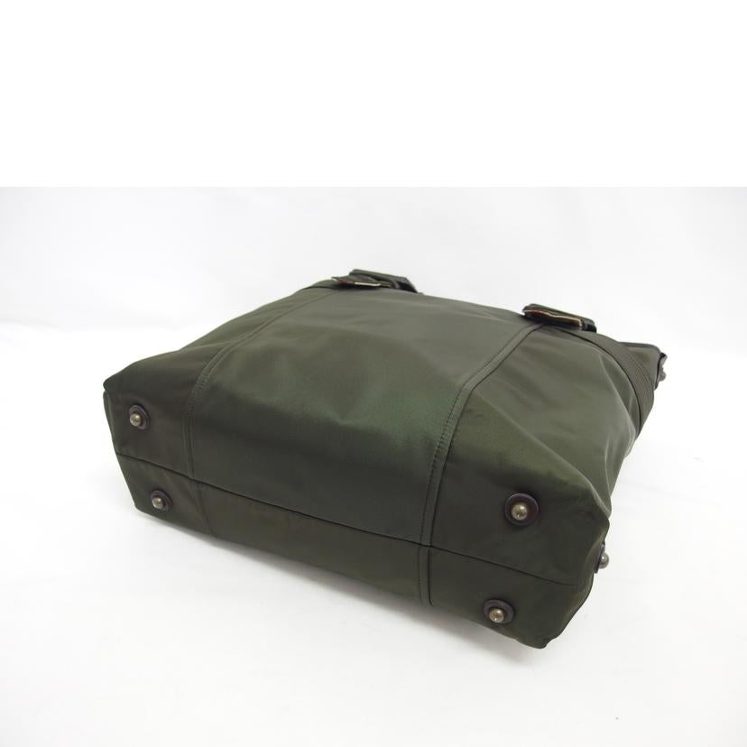 BURBERRY バーバリー/ナイロントートバッグ/カーキ×ノバチェック//ABランク/04