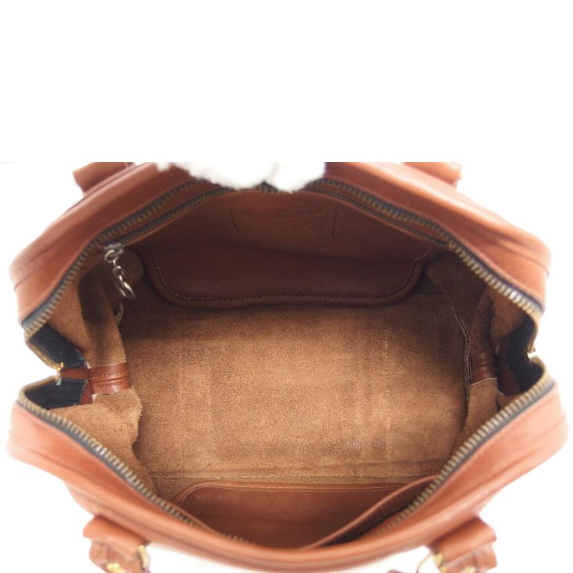 COACH コーチ/オールドコーチ/レザーミニボストンバッグ/ブラウン/034//0488/Bランク/04