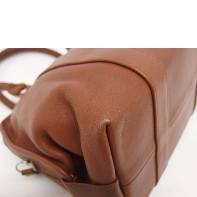 COACH コーチ/オールドコーチ/レザーミニボストンバッグ/ブラウン/034//0488/Bランク/04