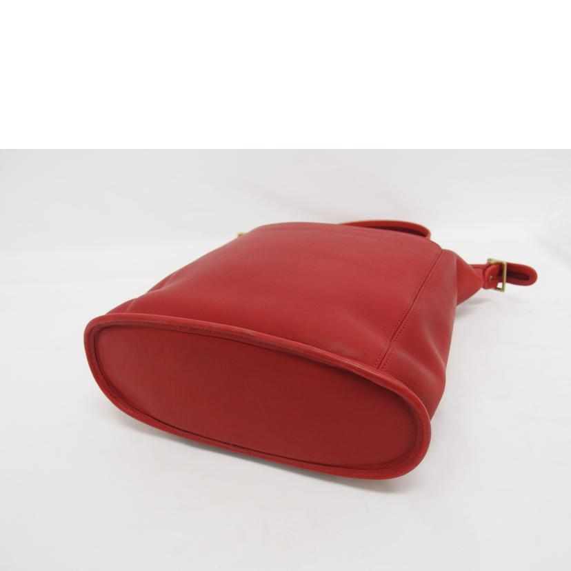 COACH コーチ/オールドコーチ/レザーワンショルダーバッグ/レッド/9060//H8P/Bランク/04