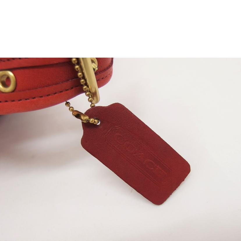 COACH コーチ/オールドコーチ/レザーワンショルダーバッグ/レッド/9060//H8P/Bランク/04