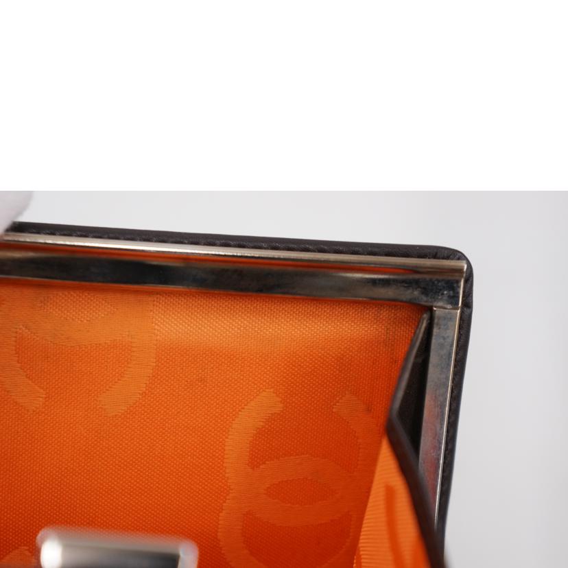 CHANEL シャネル/カンボンラインコンパクトウォレット//10203750/Aランク/67