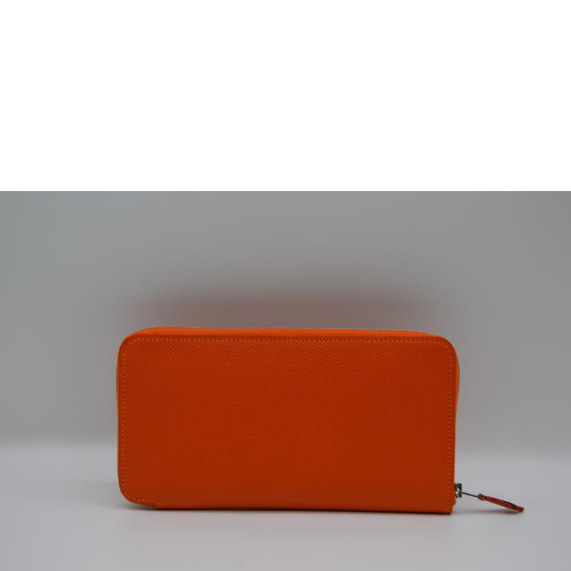 HERMES エルメス/アザップロングシルクイン/ヴォーエプソン/オレンジ/068918CK-AB//※AR R□刻印/Sランク/89