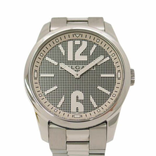BVLGARI ブルガリ 腕時計 メンズ ステンレス グレー 新品仕上済/ソロテンポ/メンズ/クオーツ/ST37S//D0188/SAランク/69