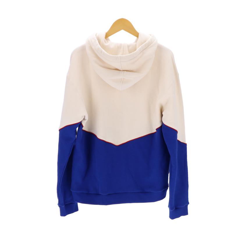 GUCCI グッチ パーカー スウェット フ―ディー レディース メンズ ホワイト ブルー ピンク/ジップパーカー/580821-XJBHJ//CA37394 /ABランク/75