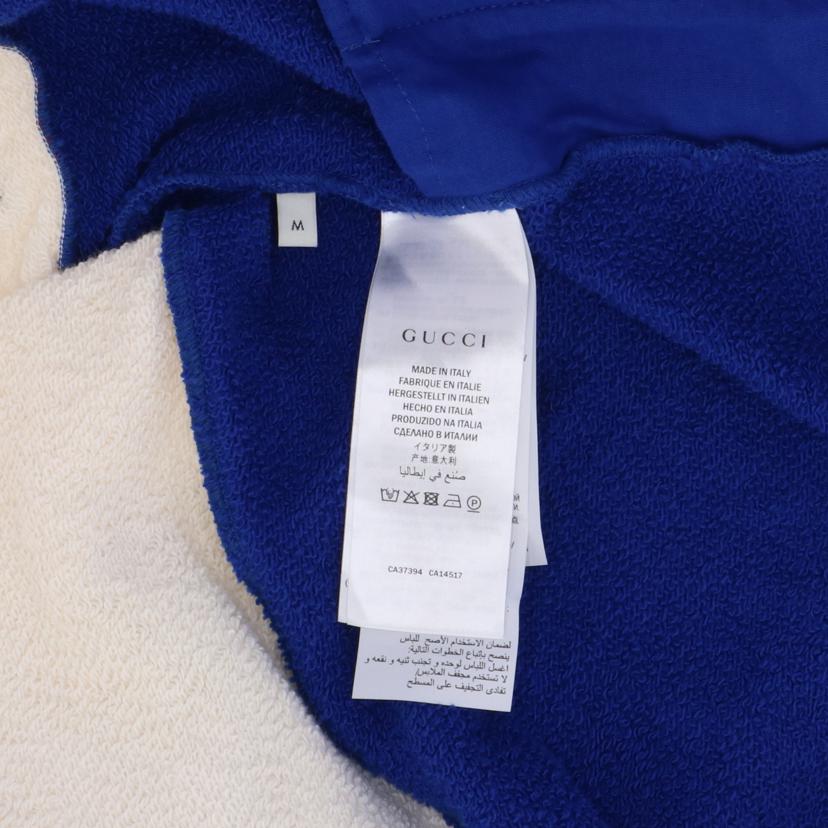 GUCCI グッチ パーカー スウェット フ―ディー レディース メンズ ホワイト ブルー ピンク/ジップパーカー/580821-XJBHJ//CA37394 /ABランク/75