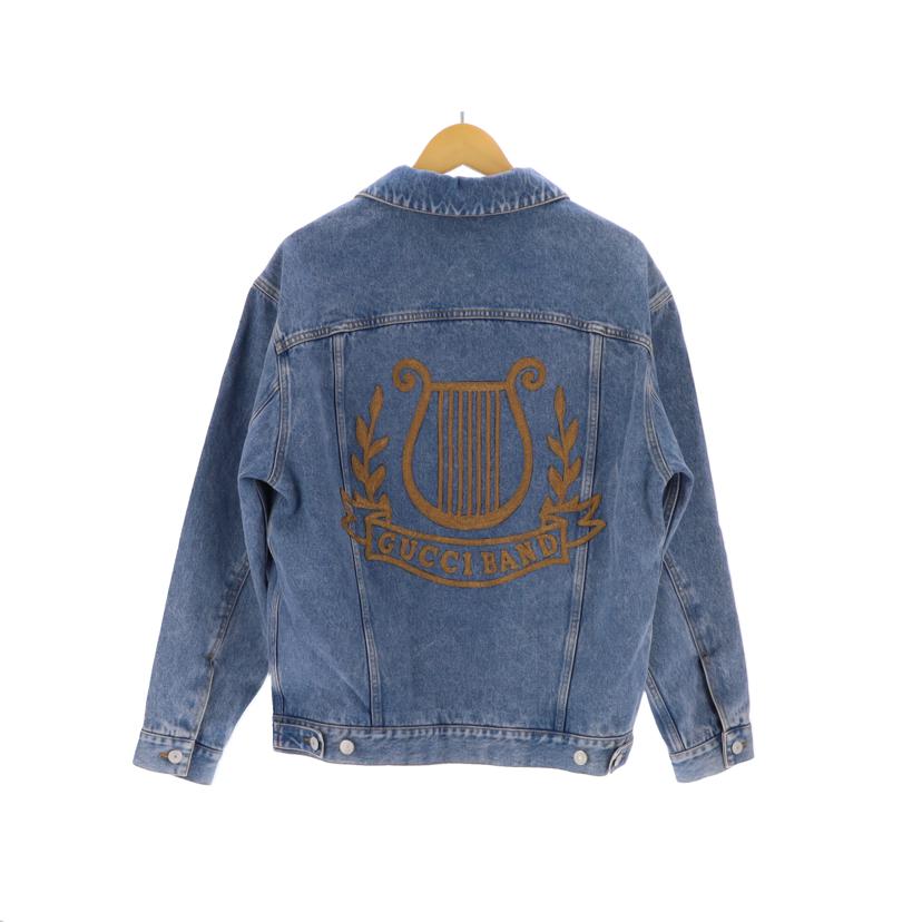 GUCCI グッチ ジャケット ジージャン レディース メンズ ブルー チェック/デニムジャケット/548722-XDARA//CA37394/ABランク/75